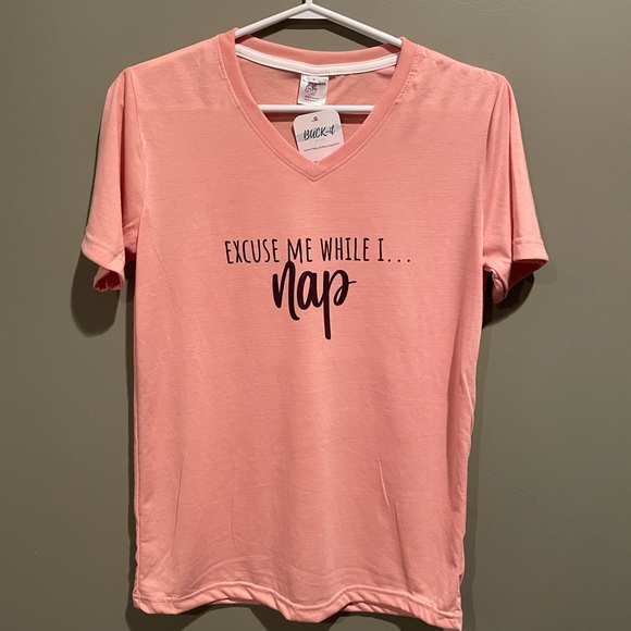 ✨Excuse me while I nap pink Tee - Picture 3 of 7